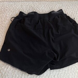 lululemon athletica Men's Black Athletic Shorts